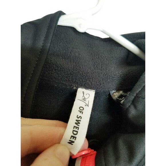 2117 Of Sweden Mens Black Softshell Jacket Size XXL With Red Accents & Zip Pocke - Picture 3 of 14